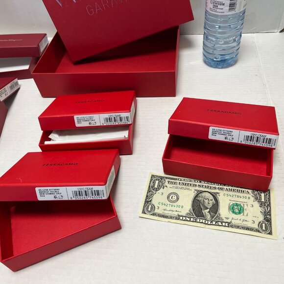 Salvatore Ferragamo empty boxes, NEW, VALENTINO FROM SAKS CLOSURE - Picture 5 of 7